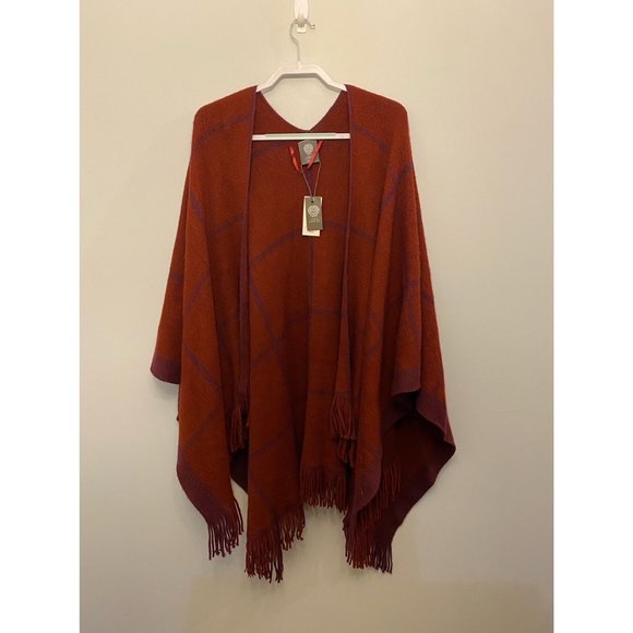 Vince Camuto Jackets & Blazers - Vince Camuto Poncho With Fringe Detail NWT
